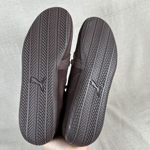 Puma Speedcat Brown Suede Ballet Flats Mary Jane sneaker loafer Streetwear - Picture 4 of 7